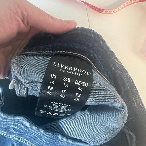 Liverpool the Ankle Skinny Jeans US Size 14/32 - Picture 12 of 14